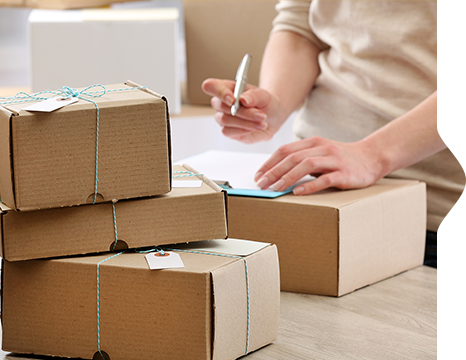 Poslat balík z domova nebo kanceláře