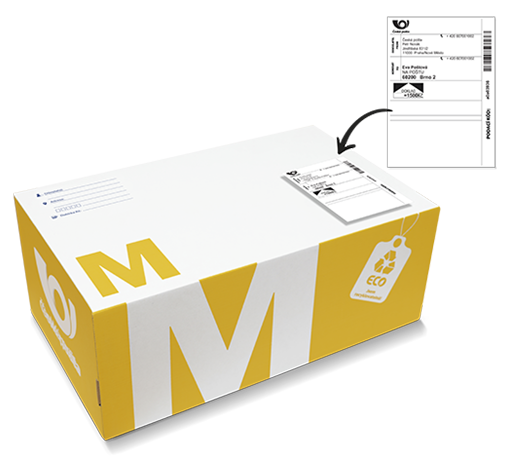 Poslat balík z domova nebo kanceláře